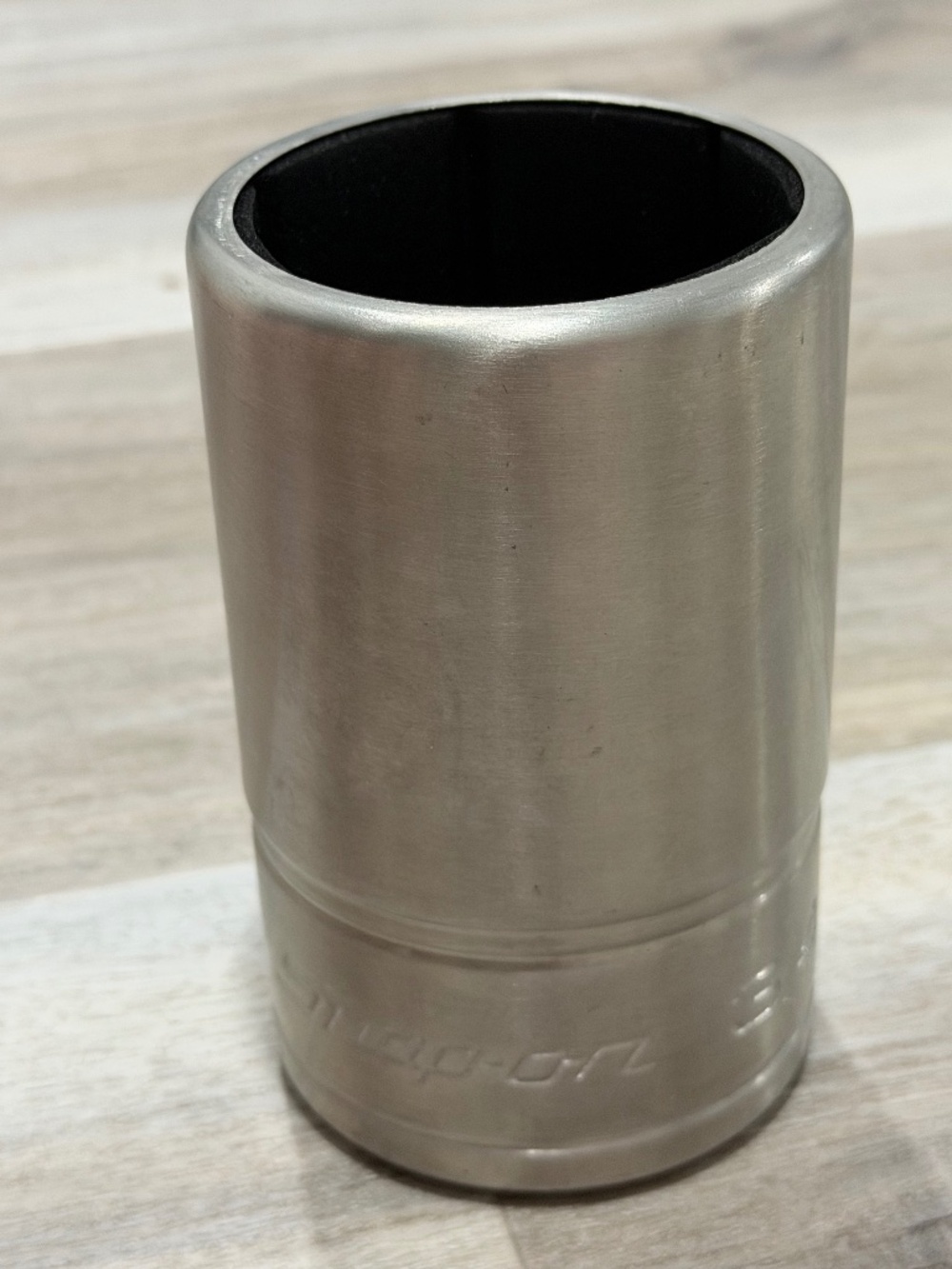 Snap-on FS241 Socket Can Cooler Stainless Steel Koozie